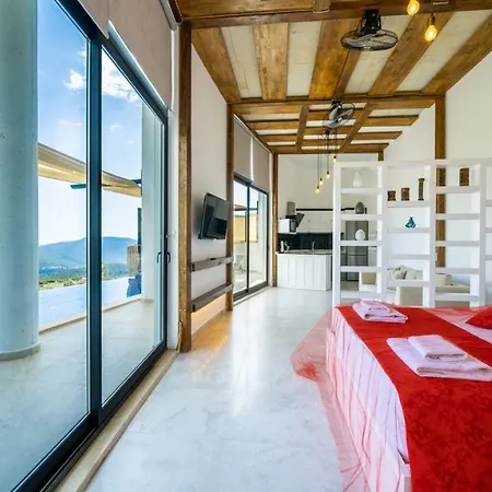 6 Design House With Infinitiy Pool-villa Kartal Yavrusu Islamlar (Mediterranean)