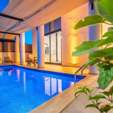 6 Design House With Infinitiy Pool-villa Kartal Yavrusu Islamlar (Mediterranean)