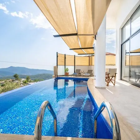 6 Design House With Infinitiy Pool-villa Kartal Yavrusu Islamlar (Mediterranean)